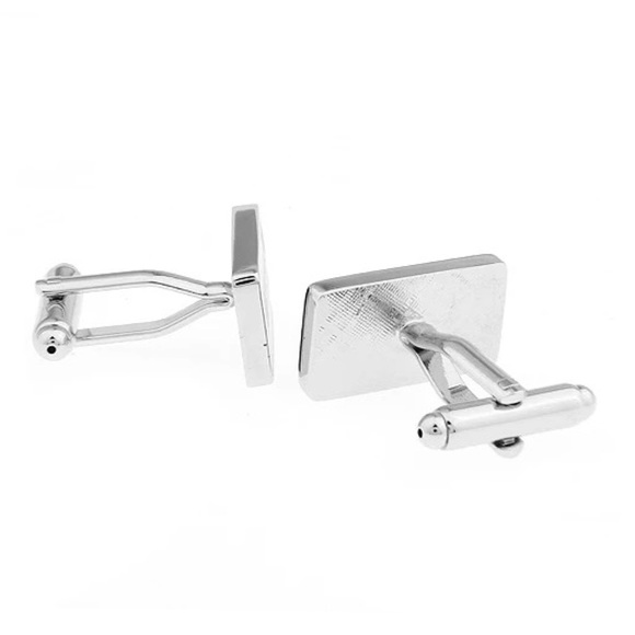 Black & Silver 007 James Bond Cufflinks - Picture 4 of 14